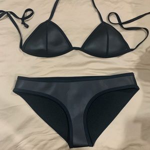 TRIANGL leather bikini